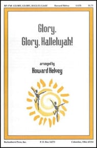 Glory, Glory, Hallelujah SATB choral sheet music cover Thumbnail